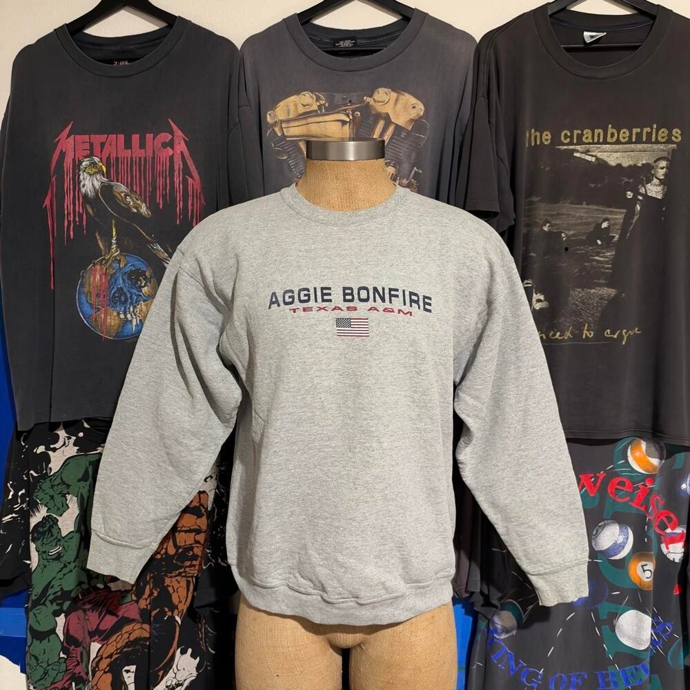 Vintage 1990s Texas A&M Bonfire Crewneck